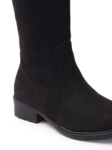 Image of Elle Women's stylishand trendy Boots With Ziper Round Toe for Casual and Party Use
