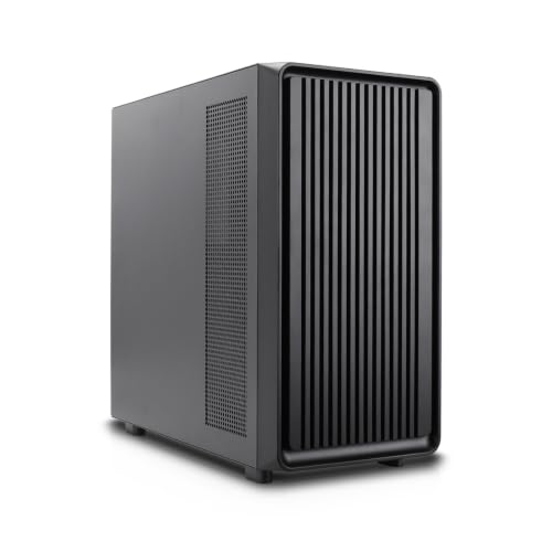 Image of Rosewill Helium NAS Duo | ATX Mid Tower Computer Case | Mesh Panel | 4 x 140mm PWM Fan | Support 8 x 3.5 HDD | ATX, Micro ATX, Mini-ITX Motherboard Compatible | 360mm AIO Supported | USB 3.2 Type-C |