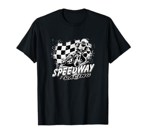 Questa maglia da motociclista Speedway è perfetta per tutti i ragazzi e le ragazze e gli appassionati di moto Speedway, Dirt Track Race e Flat Track Racing.