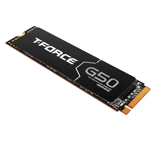 TEAMGROUP T-Force G50 1TB SLC Caching 3D TLC NAND NVMe InnoGrit PCIe Gen4x4 M.2 2280 Gaming SSD with Ultra-Thin Graphene - Additional View