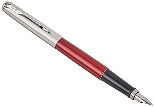 Amazon | PARKER パーカー 万年筆 F 細字 ジョッター レッドCT 2049523