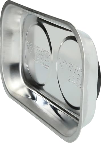 BRILLIANT TOOLS Plato magnético de acero inoxidable, 140x240 mm BT691165