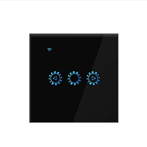 Interruptor atenuador WiFi táctil con control de voz Alexa para regular lámparas de pared
