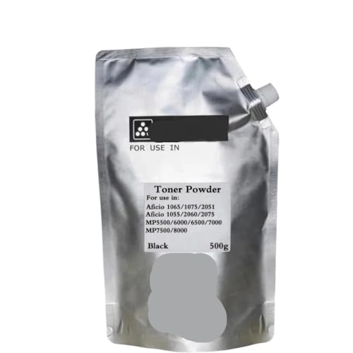 Recharge poudre de toner noire 500 g compatible imprimantes MP5500 1060 2051