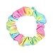 HOZIY Biketards for Girls Gymnastics 7-8 Year Old With Shorts Scrunchies Pink Blue Yellow Gold Rainbow Colorful Multicolored Tie Dye Swirl Liquid Biketard Clothes Outfits