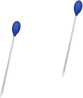 2Pcs Aquário - Ferramentas Cm Azul Curto Fertilizante Organismos Tubo Líquido E Trocador Arcylic Tanque Recife Sps Conta-Gotas Limpador Manual Coral Outra Ferramenta De