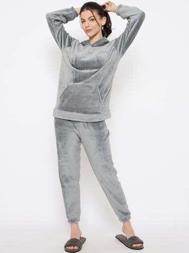 Image of CAMEY Women's Wool Camouflage Top And Pyjama Set