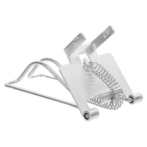 TEMPNAP Pinza para Billetes de Acero Inoxidable Plata, Clip Metálico Compacto y Ligero para Cajón de Caja Registradora en Comercios y Restaurantes
