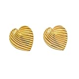 Irregular Trendy Earring For Women Metal Earing Jewelry Trending Vintage Exaggerated Gold Color Earrings