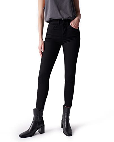 Jeans True Black femme coupe push up Salsa Secret Glamour pantalon stretch