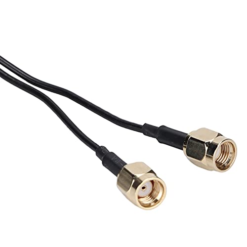 Cabo de Extensão da Antena, Conector de Antena de Roteador WiFi Sem Fio de Banda Dupla 8dBi 2,4 GHz/