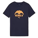 Azul PUMA Valencia CF Football Culture AOP Short Sleeve T-Shirt 9-10 Years