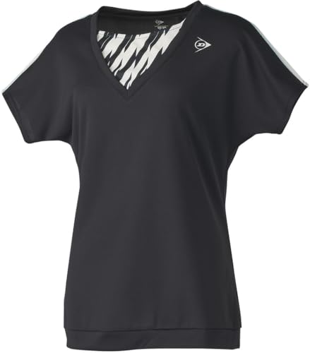 [DUNLOP] ダンロップ テニスウエア ゲームシャツ レディース レディース DAP1560W 2025FW ﾌﾞﾗﾂｸ L