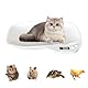 Tierwaage für Kleine Tiere, Höchstgewicht 15Kg (±1gram) LCD Digitale Katzenwaage Kleintierwaage mit 4 Wiegemodi (oz/ml/lb’oz/g) für Kleinen Katzen, Hunden, kleines Haustier, Küche, Futter(36 x 25,5cm)