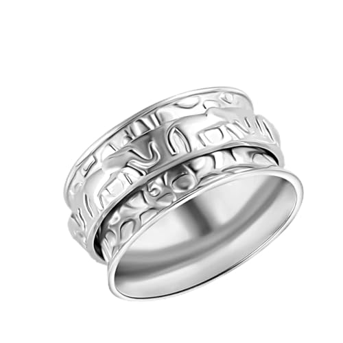 Bague tournante argent 925 à porter au quotidien pour un style zen