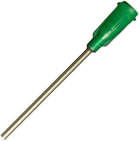 Blunt Tip Dispensing Fill Needle 14 ga x 1-1/2" Olive Green 1000 pcs