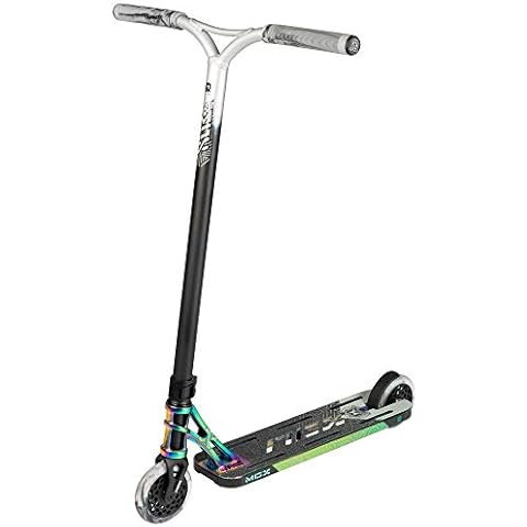 MGP Action Sports - MGX E1 Extreme Stunt Scooter - Suits Boys & Girls Ages 10+ - Max Rider Weight 100kg - Worlds #1 Pro Scooter Brand - Madd Gear Est. 2002 (Neochrome) Cover