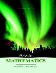 Student Solutions Manual for Basic Mathematics