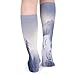 FodPand Winter Skiing Knee High Socks Cozy Knee High Socks Soft Mid-Length Sock for All Seasons Daily Wear Adult