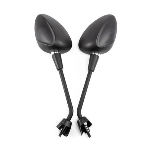 Espejos laterales para moto Vespa GTS 300 con acabado negro resistente