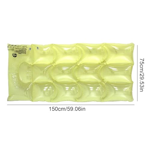 Hamac flottant gonflable pour eau parfait pour les fêtes au lac