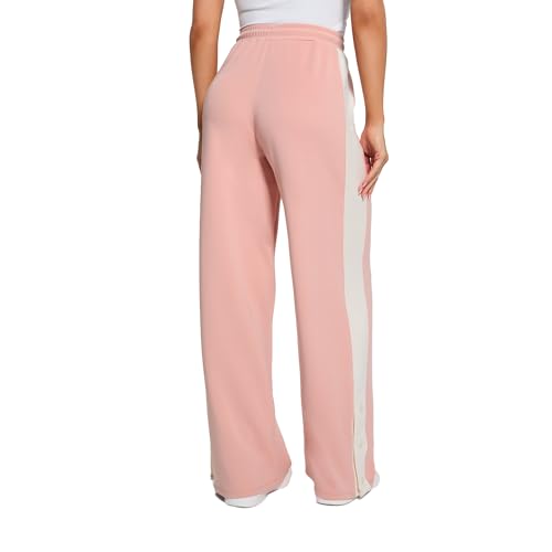 GUESS Women's Eco Suzanne Straight Leg Pant, Beloved Pink2