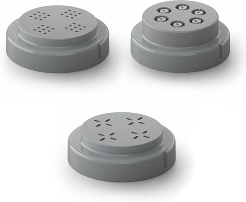 Philips Kitchen Appliances Compact Pasta and Noodle Maker, Viva Collection, Comes with 3 Default Classic Pasta Shaping Discs, Fully Automatic, Recipe Book, Small, Black (HR2371/05) - Image 6