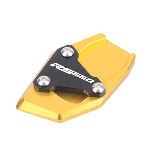 Extension de béquille CNC pour moto Aprilia RS660 plaque support premium