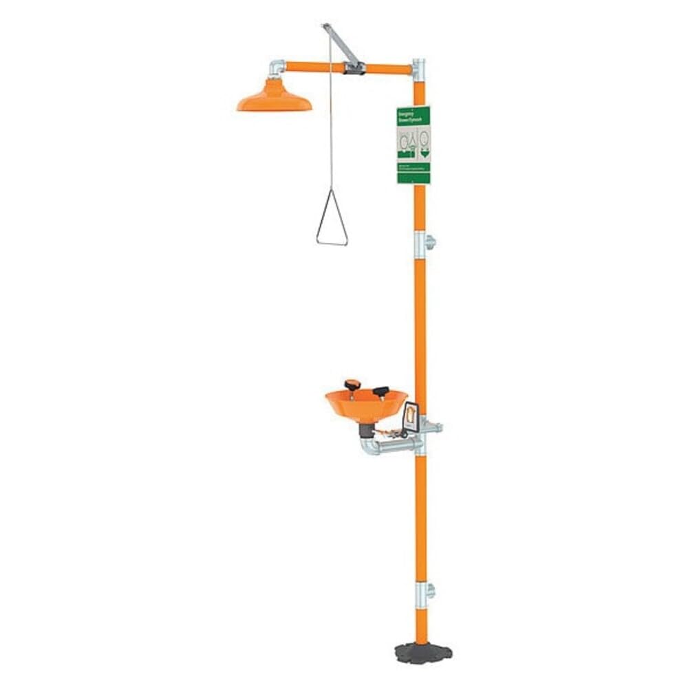 Guardian G1950P Plastic Safety Station with Eye/Face Wash