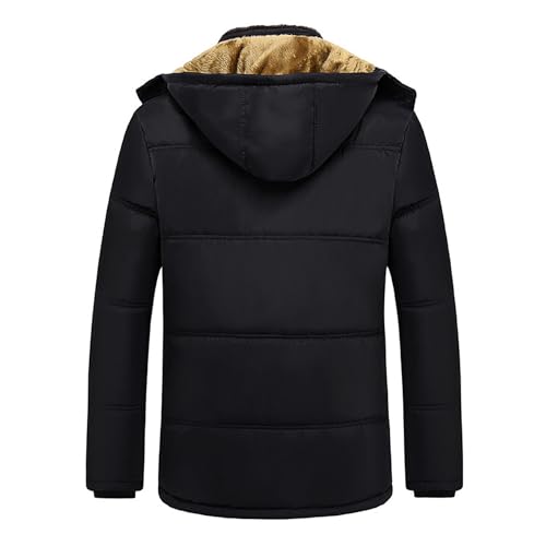 Doudoune longue homme imperméable veste d'hiver coupe-vent - 2