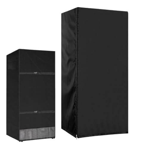 Cubierta de congelador recta - Escudo de protección de electrodomésticos, almacenamiento para el hogar | Mango de polvo impermeable con cremallera, accesorio de cocina interior, pro
