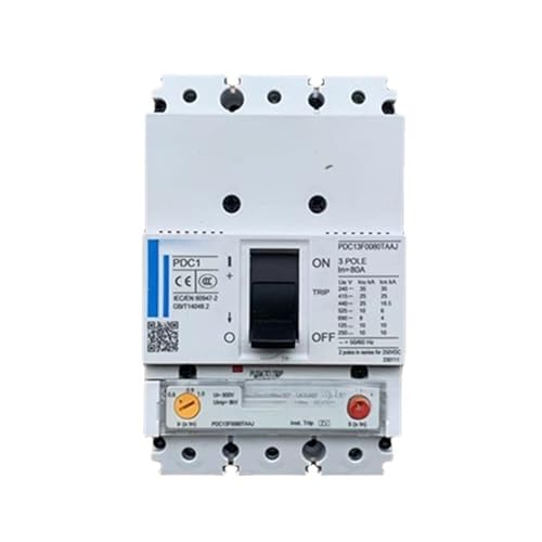 Disjoncteur boîtier moulé PDC13F0080TAAJ pour éviter les pannes à 415 V