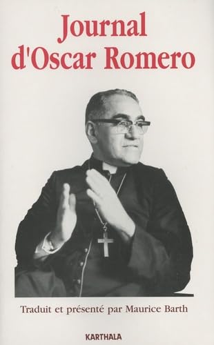 Couverture : Journal d'Oscar Romero