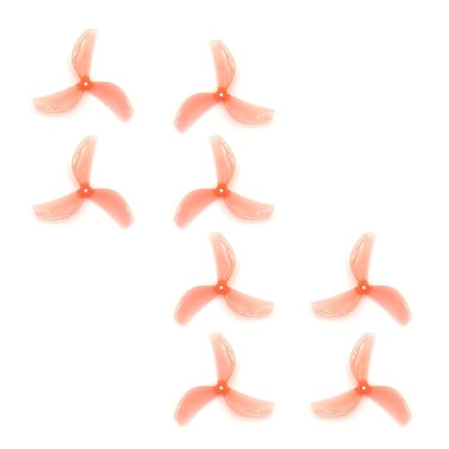Hélices de rechange 45mm FPV tripales contre les vibrations en vol