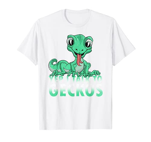 Divertido Gecko Animal Reptile Keeper Wildlife Lizard Gecko Camiseta