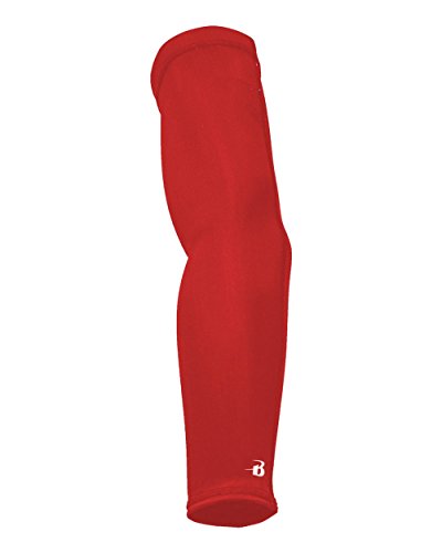 Red S/M Performance Compression Moisture Management Dri-Fit Arm Sleeve for All Sports