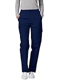 Adar Uniforms, Universal Scrubs for Women - Tapered Cargo Scrub Pants - 506 - Navy - M