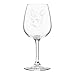 French Bulldog Dog Themed Etched 12.75oz Libbey Wine Glass