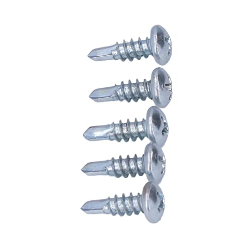 Tornillos de cabeza redonda 50 piezas 4.2x13mm para madera miniatura 6