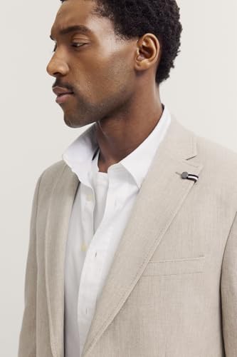 Blazer d'affaires décontracté bugatti solution veste élégante et confortable beige 50