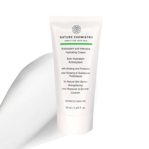 Crème visage au ginseng et probiotiques pour hydratation intense