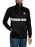 Giacca da pista Dallas Sergio Tacchini Uomo Giacca Da Pista Dallas, Black/Light Lilac, XXL