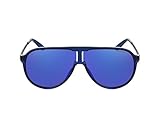 Carrera unisex adult New Champion/S Sunglasses, Blue Ruthenium & Ml Blue, 62 mm US