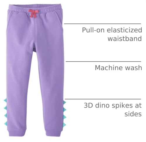 Image of Gymboree Girls' and Toddler Fleece Jogger Sweatpants