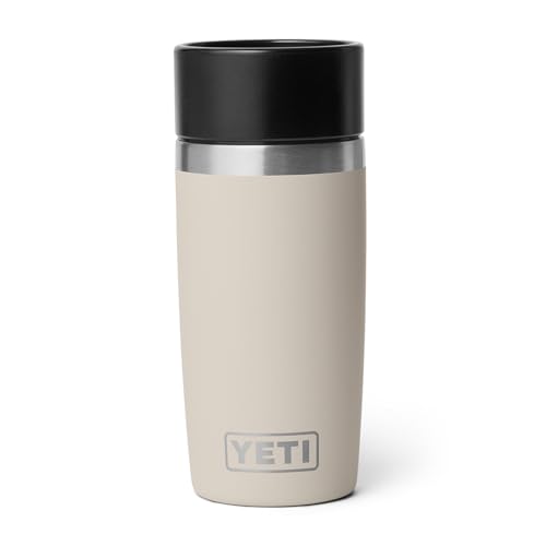 Image of YETI Rambler 12 oz Travel Bottle, Stainless Steel, Vacuum Insulated with Leakproof Commuter Cap, Cape Taupe
