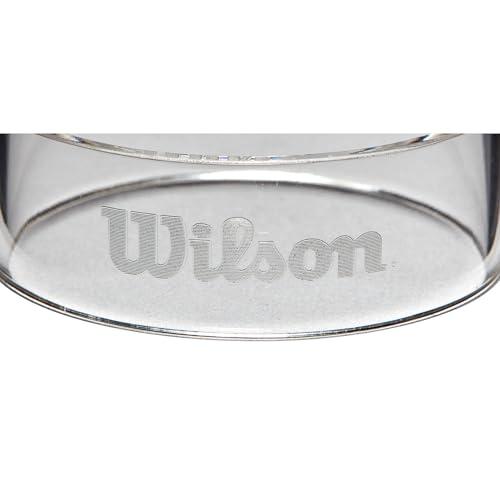 Wilson Unisex – Erwachsene Clear FB Ball Stand Team Sports Halterung für einen Fußball, Claire, Keine Größe