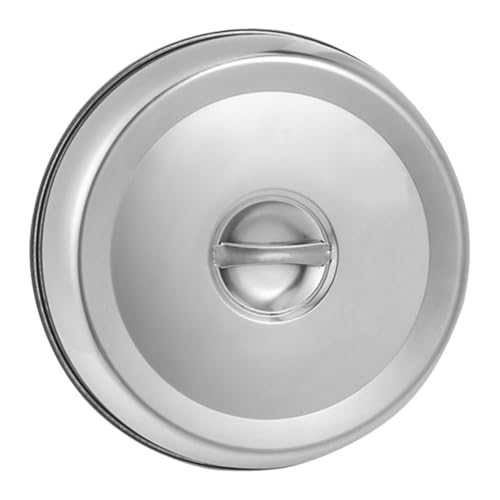 CONGARTENO Cubierta De Acero Inoxidable Para Comida Con Asas Protector De Alimentos Para Parrilla Para Cubrir Hamburguesas Filetes y Platos Cocina y Restaurantes