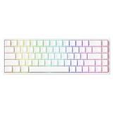 MONSGEEK FUN68 Rapid Trigger Gaming Keyboard 8k SP HE Tri-Mode 65% White Keyboard, Flash Magnetic Switch
