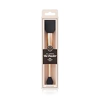 Spectrum The Powder & Brighten Dual-Ended Makeup Brush | D13 Duo for Setting, Sculpting & Radiant Finishing Touch | Vegan & Cruelty-Free