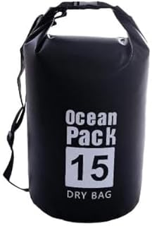 Bolsa Impermeável 15 Litros, Ocean Pack, Estanque para Mergulho,Material Resistente, Praia, Pescaria, Cachoeira, Piscina, Premium